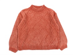 Name It knit etruscan red